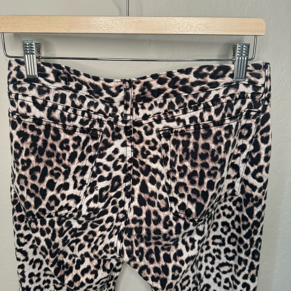 RAG & BONE Boyfriend Jeans Snow Leopard Print Mid-Rise Loose Fit Ankle Denim 27 - Picture 10 of 13